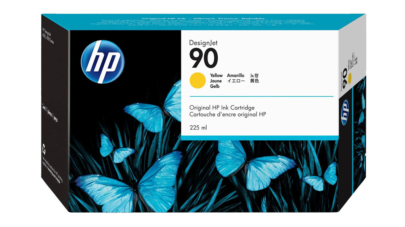 Original HP 90 | C5064A Tinte Gelb ( 2020 )