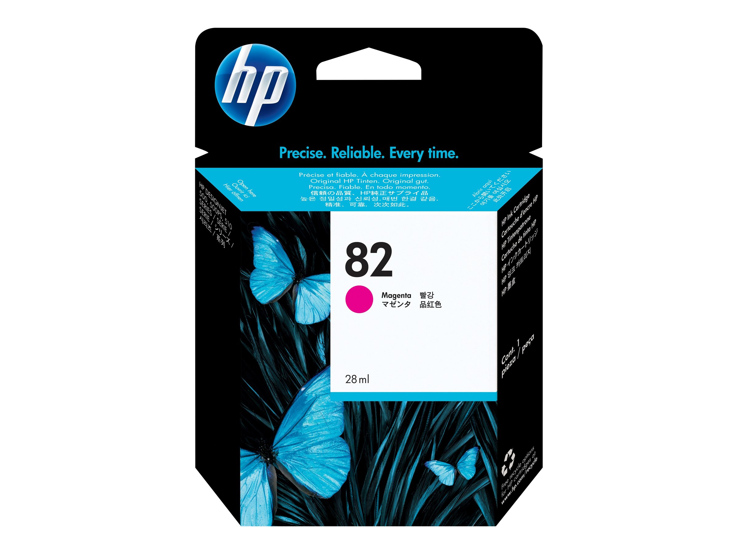 Original HP 82 | CH567A Tinte Magenta ( 2021 )