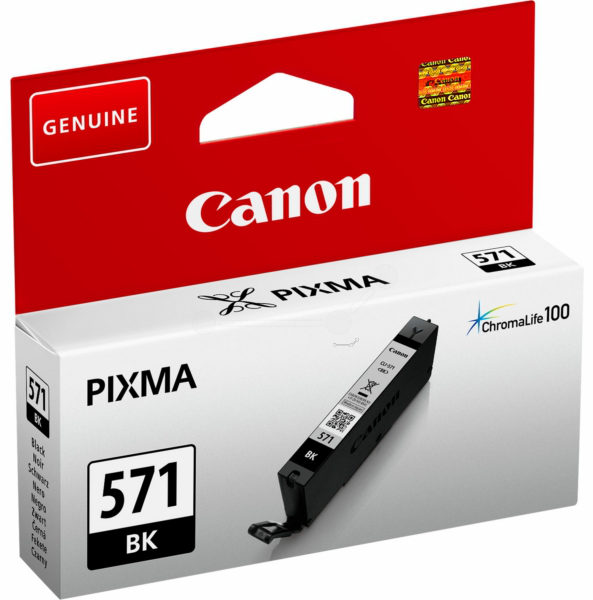 Original Canon 0385C001 | CLI571 BK Tinte Schwarz