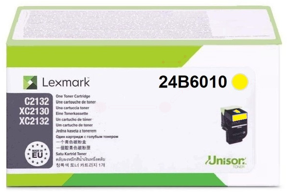 Original Lexmark 24B6010 Toner Gelb