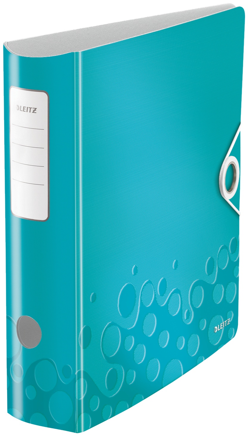 Leitz Ordner Active WOW 1106 | DIN A4 | 8,2 cm | Eisblau