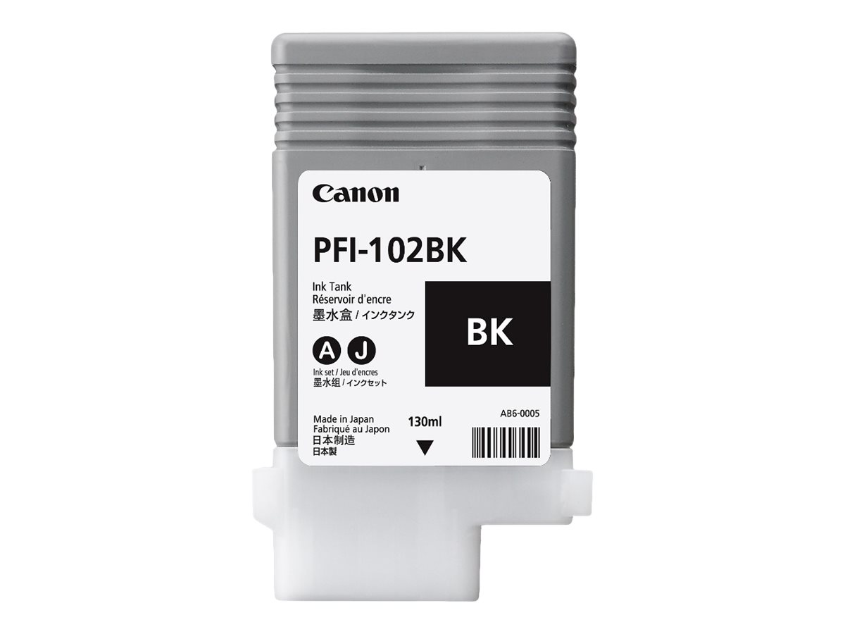 Original Canon PFI102BK | 0895B001 Tinte Schwarz ( 2020 )