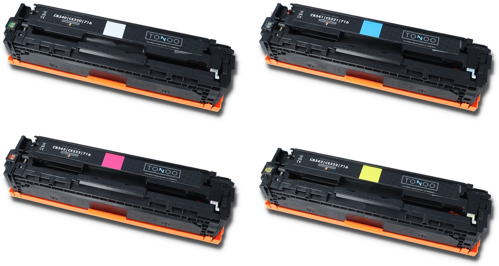 Tonoo® Toner ersetzt Canon 716 Spar Set