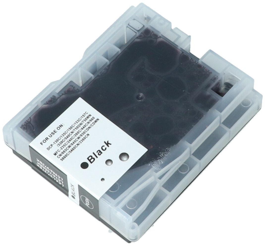 Tonoo® Tinte ersetzt Brother LC1000BK Schwarz