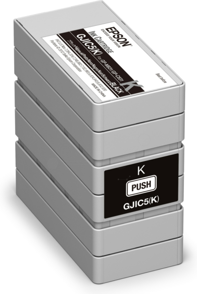 Original Epson GJIC5(K) | C13S020563 Tintenpatrone Schwarz