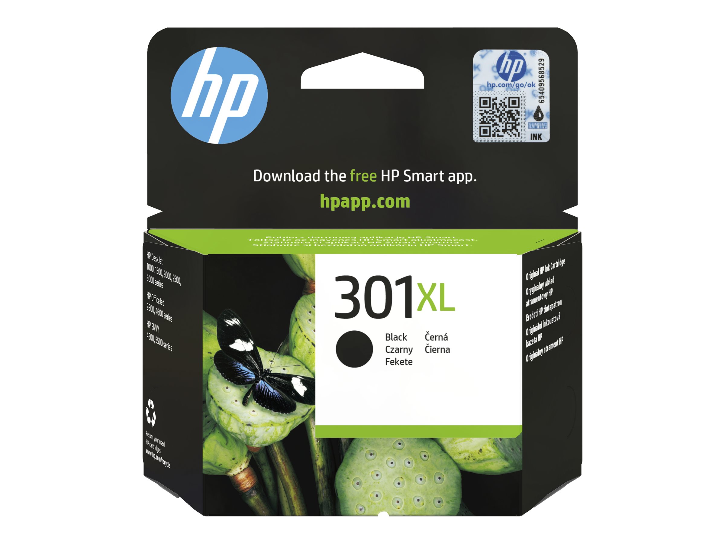 Original HP 301XL | CH563EE Tinte Schwarz ( 2025 - 2026 )