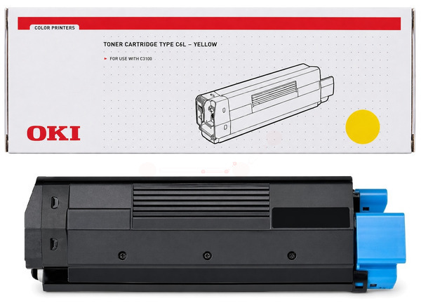 Original OKI 42804513 Toner Gelb
