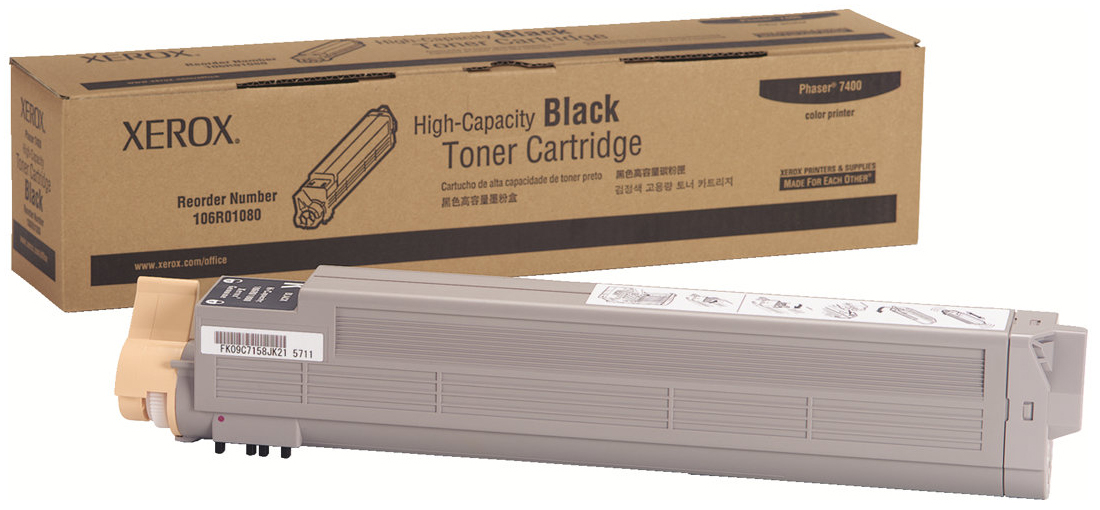 Original Xerox 106R01080 Toner Schwarz XL ( A-Ware )