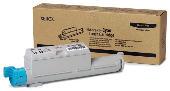 Original Xerox 106R01218 Toner Cyan XL