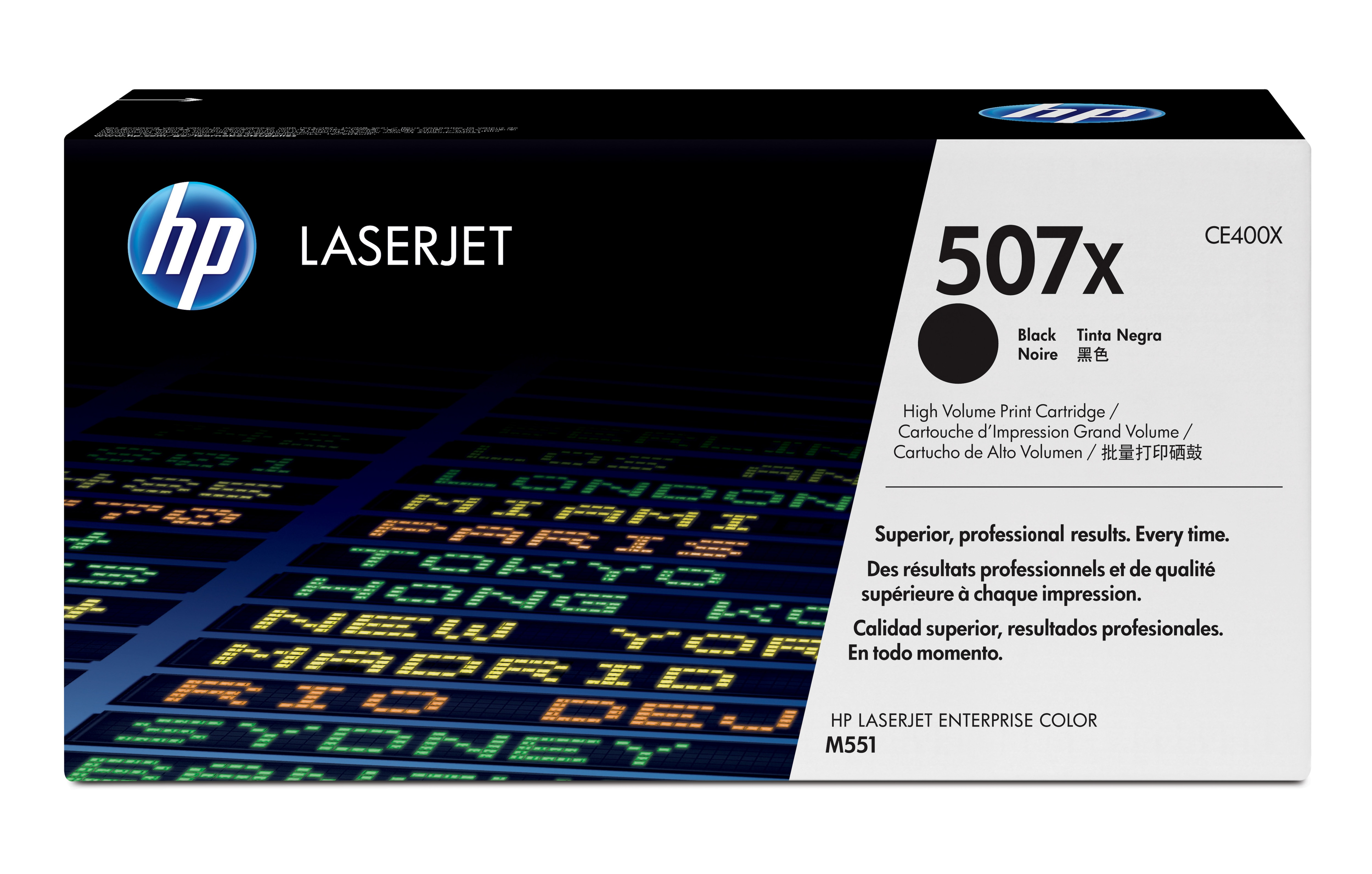 Original HP CE400X | 507X Toner Schwarz XL