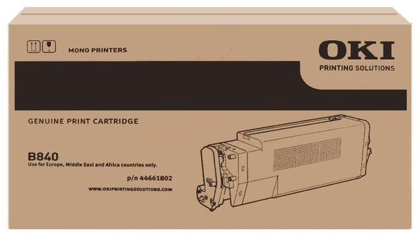 Original OKI 44661802 Toner Schwarz
