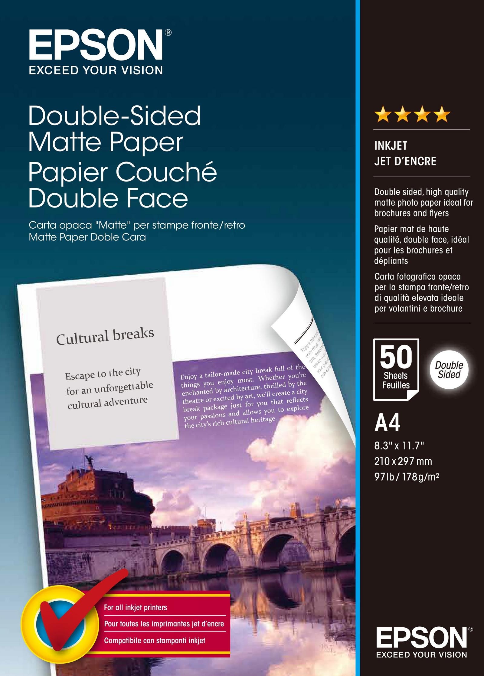 Epson Fotopapier S041569 Matt | A4 | 178 g/m² | 50 Blatt