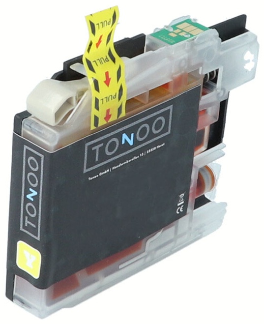 Tonoo® Tinte ersetzt Brother LC125XLY Gelb XL