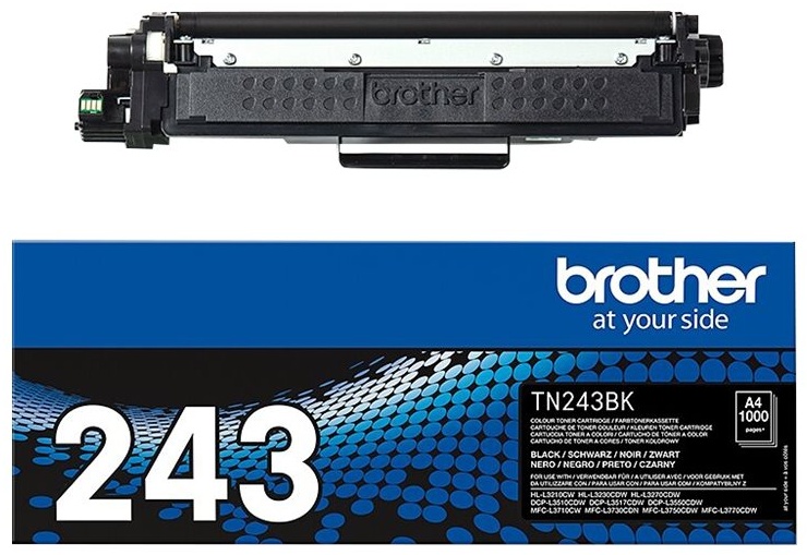 Original Brother TN243BK Toner Schwarz