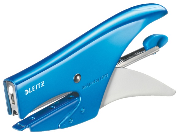 Leitz Heftgerät 5531 | Blau-metallic