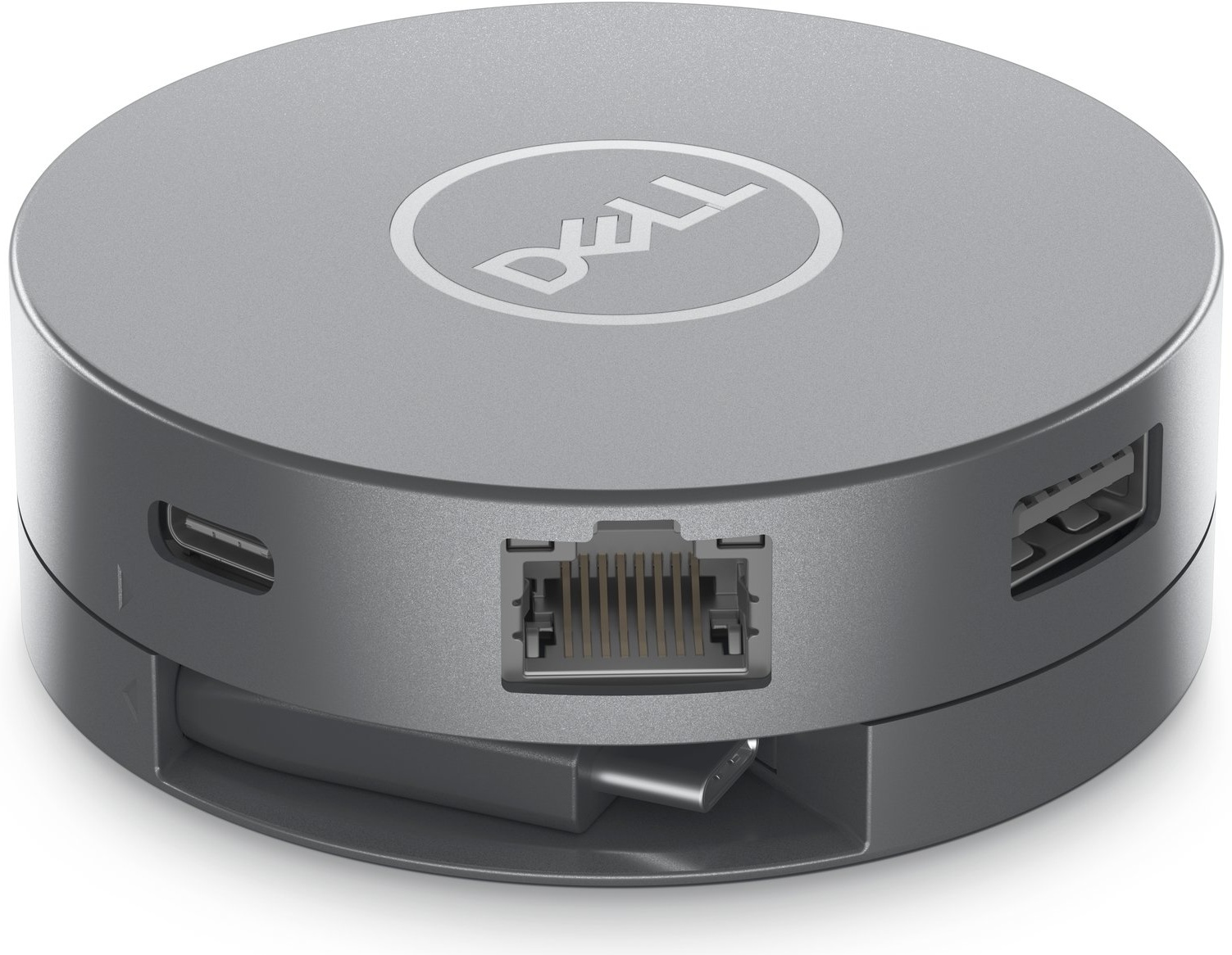 Dell DA305 USB-C-Hub | USB-C | 1 Monitor (DP, HDMI) | Power-Passthrough 90 W | Gigabit-LAN | 2× USB-A