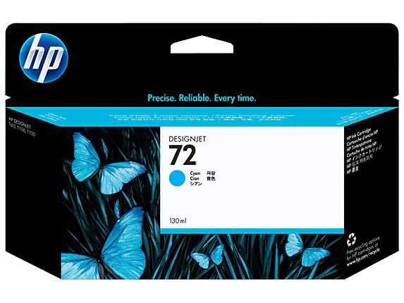 Original HP 72 | C9371A Tinte Cyan