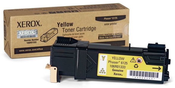 Original Xerox Phaser 6125 | 106R01333 Toner Gelb