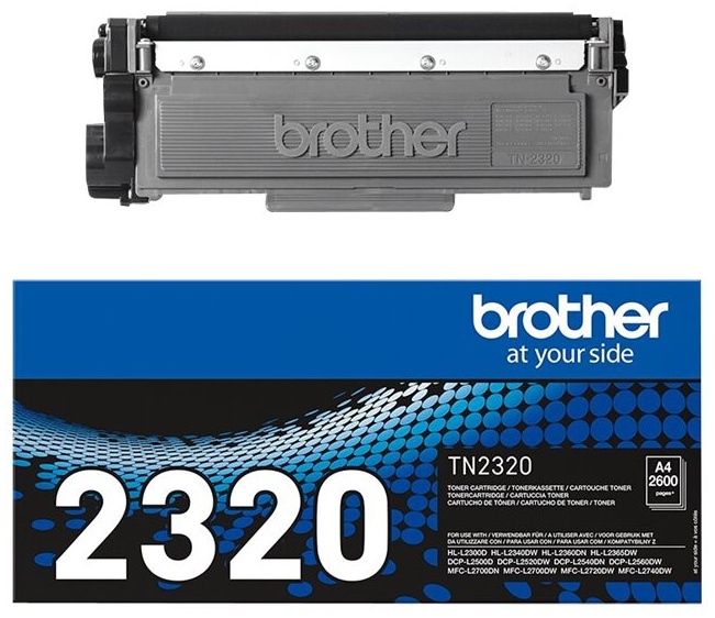 Original Brother TN2320 Toner Schwarz