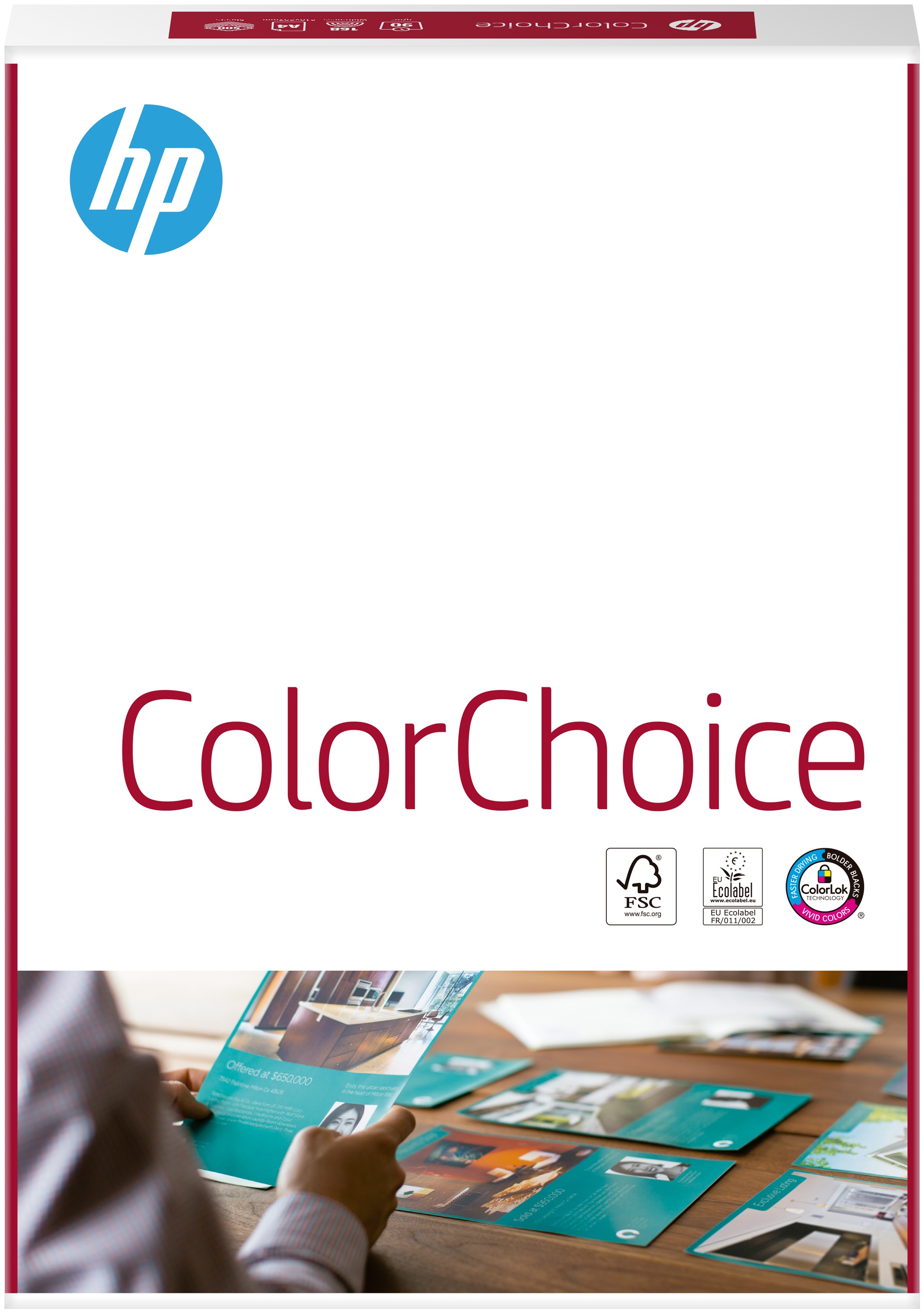 HP Kopierpapier ColorChoice | A3 | 200 g/m² | 250 Blatt