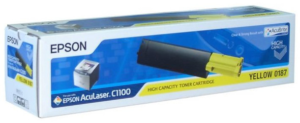 Original Epson 0187 | C13S050187 Toner Gelb XL