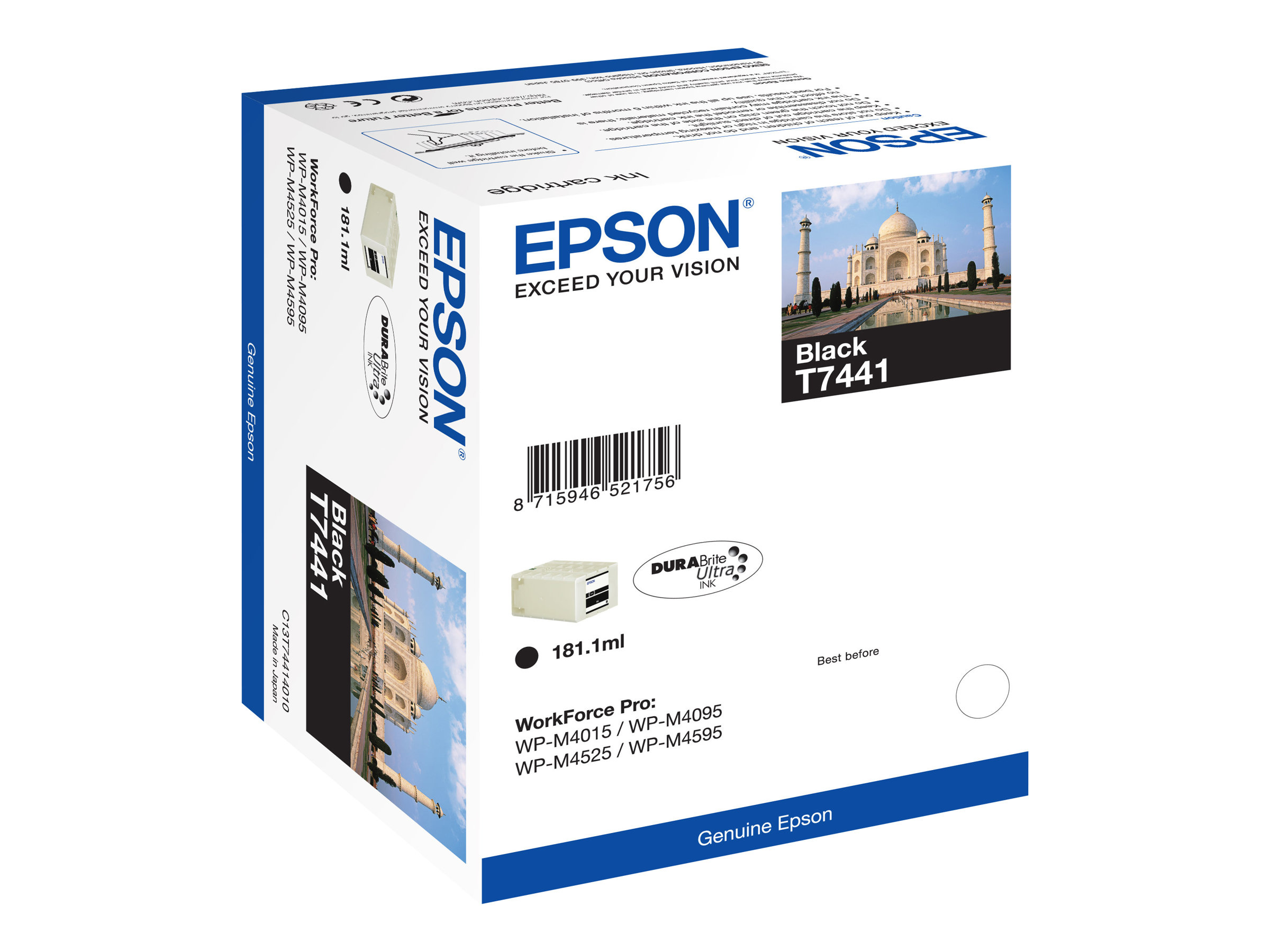 Original Epson T7441 | C13T74414010 Tinte Schwarz ( 2024 )