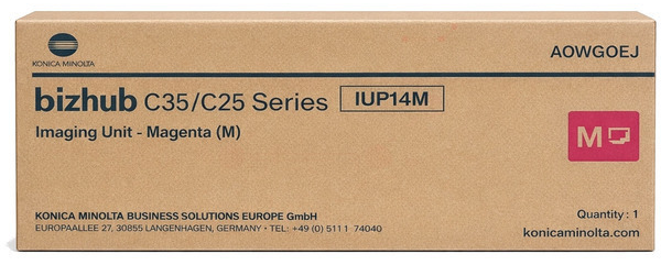 Original Konica Minolta IUP14M | A0WG0EJ Bildtrommel Magenta