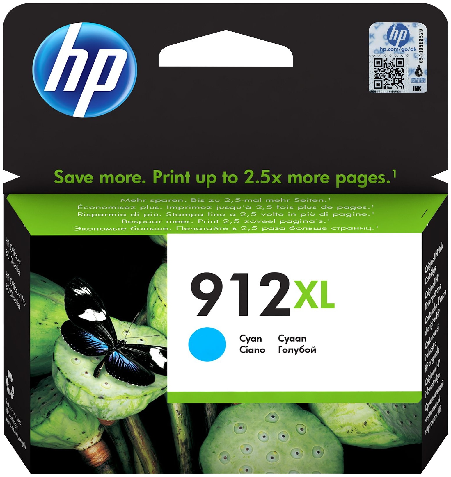 Original HP 912XL | 3YL81AE Tinte Cyan XL
