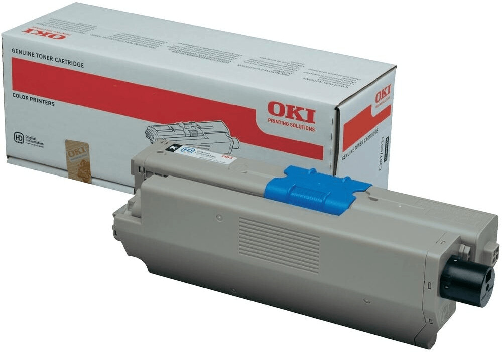 Original OKI 44973536 Toner Schwarz