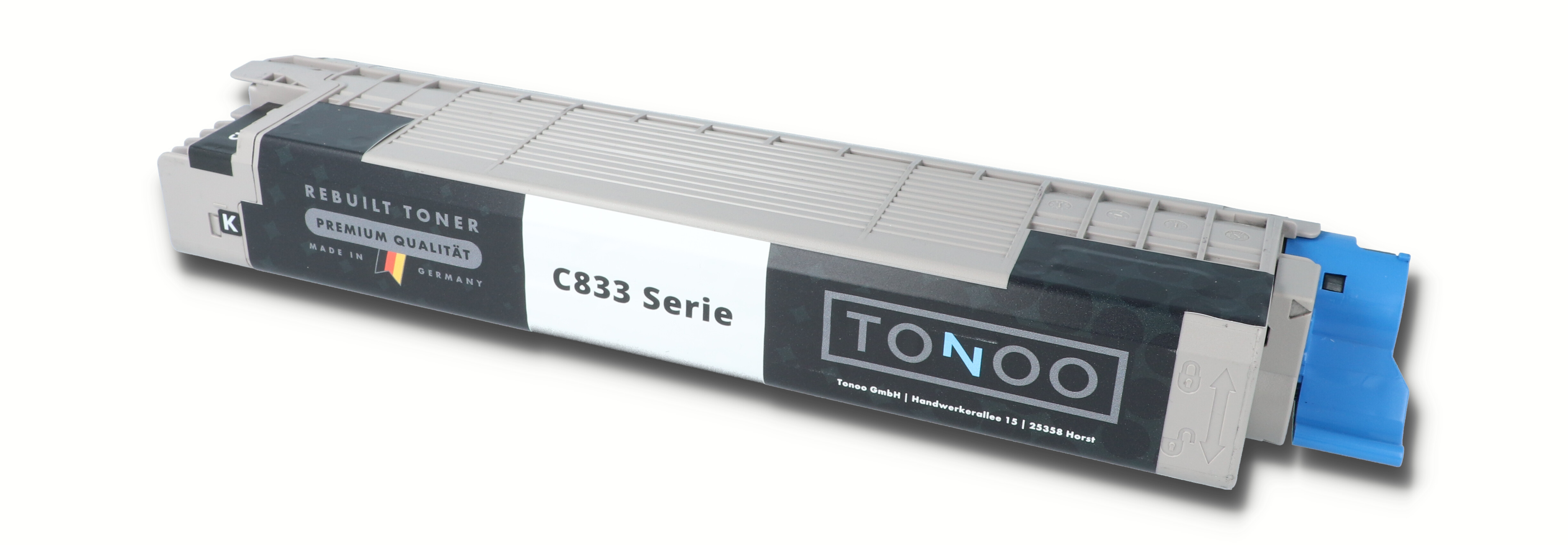 Tonoo® Toner ersetzt OKI 46443104 Schwarz XL