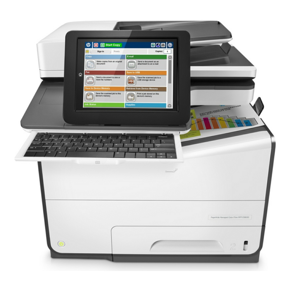 HP PageWide Managed Color Flow MFP E58650