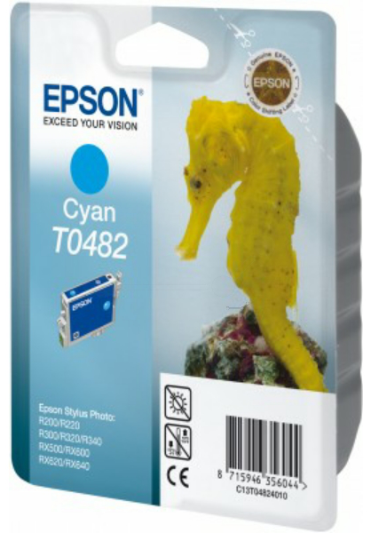 Original Epson T0482 | C13T04824010 Tintenpatrone Cyan