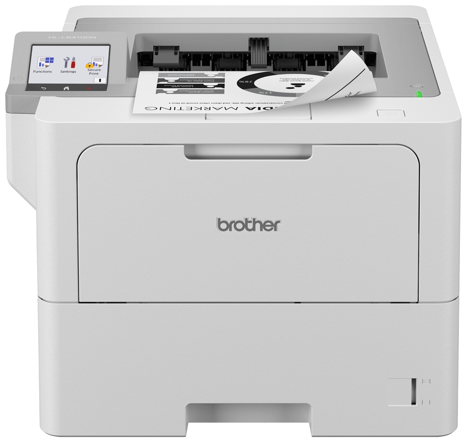 Brother HL-L6410DN S/W Laser Drucker | A4 | 50 S./Min | Duplex | WLAN