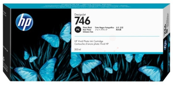 Original HP 746 | P2V82A Tinte Foto Schwarz