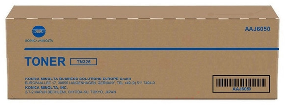 Original Konica Minolta TN326 | AAJ6050 Toner Schwarz