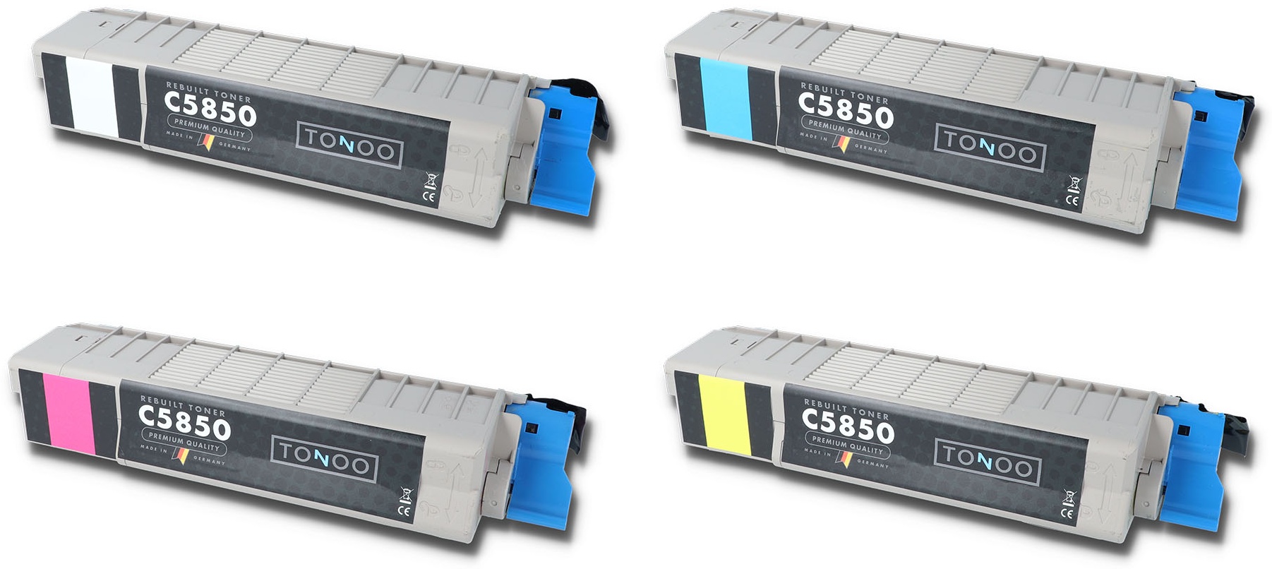 Tonoo® Toner ersetzt OKI C5850 | C5950 | MC560 Spar Set