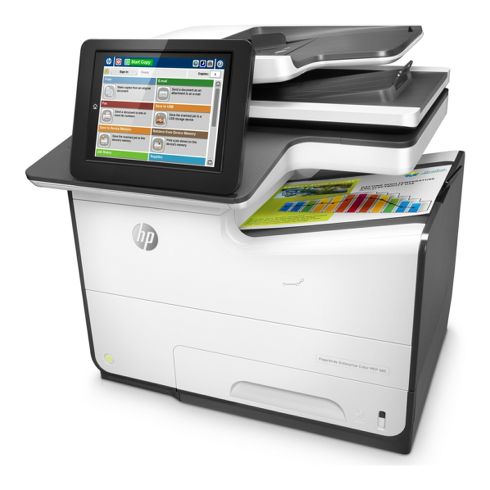 HP PageWide Enterprise Color Flow MFP 586f