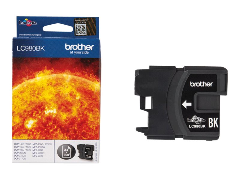 Original Brother LC980BK Tinte Schwarz