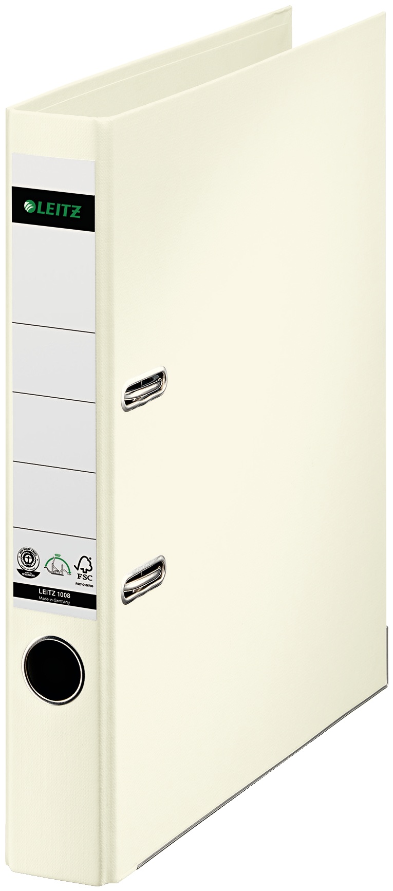 Leitz Ordner 1008 | DIN A4 | 5,2 cm | Weiß