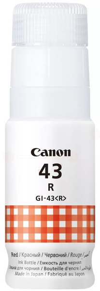 Original Canon GI43 R | 4716C001 Tintenflasche Rot