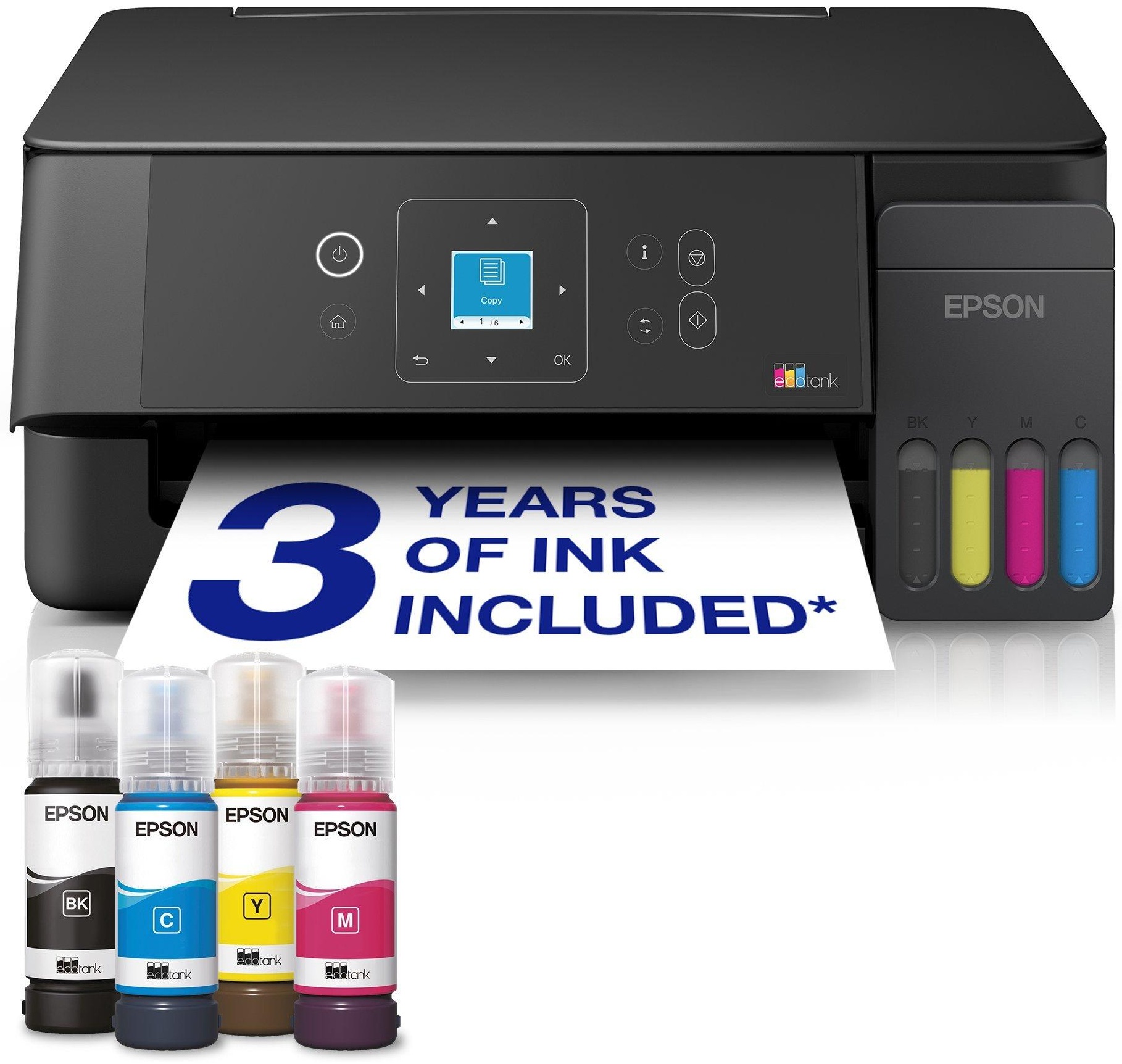 Epson EcoTank ET-2920 Farb Tinten Multifunktionsdrucker | A4 | WLAN