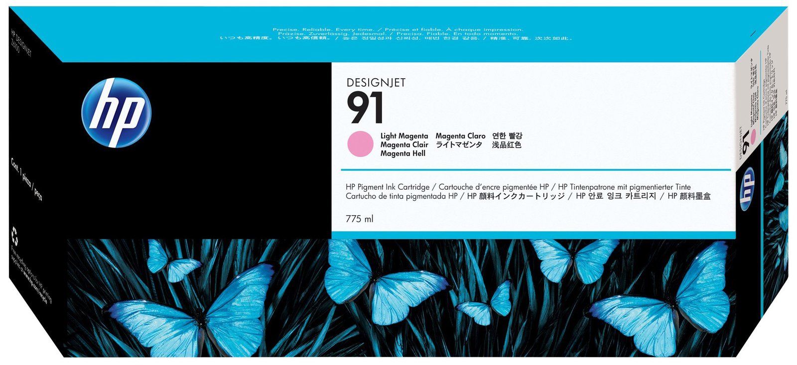 Original HP 91 | C9471A Tinte hell Magenta ( 01.2026 )