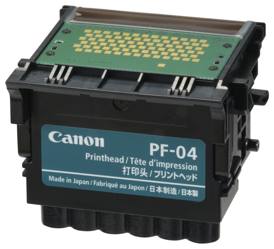 Canon PF-04  schwarz, cyan, magenta, gelb Druckkopf
