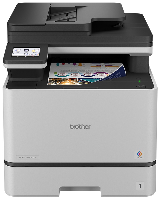 Brother DCP-L8630CDW Farb Laser Multifunktionsdrucker | A4 | 31 S./Min | Duplex | WLAN
