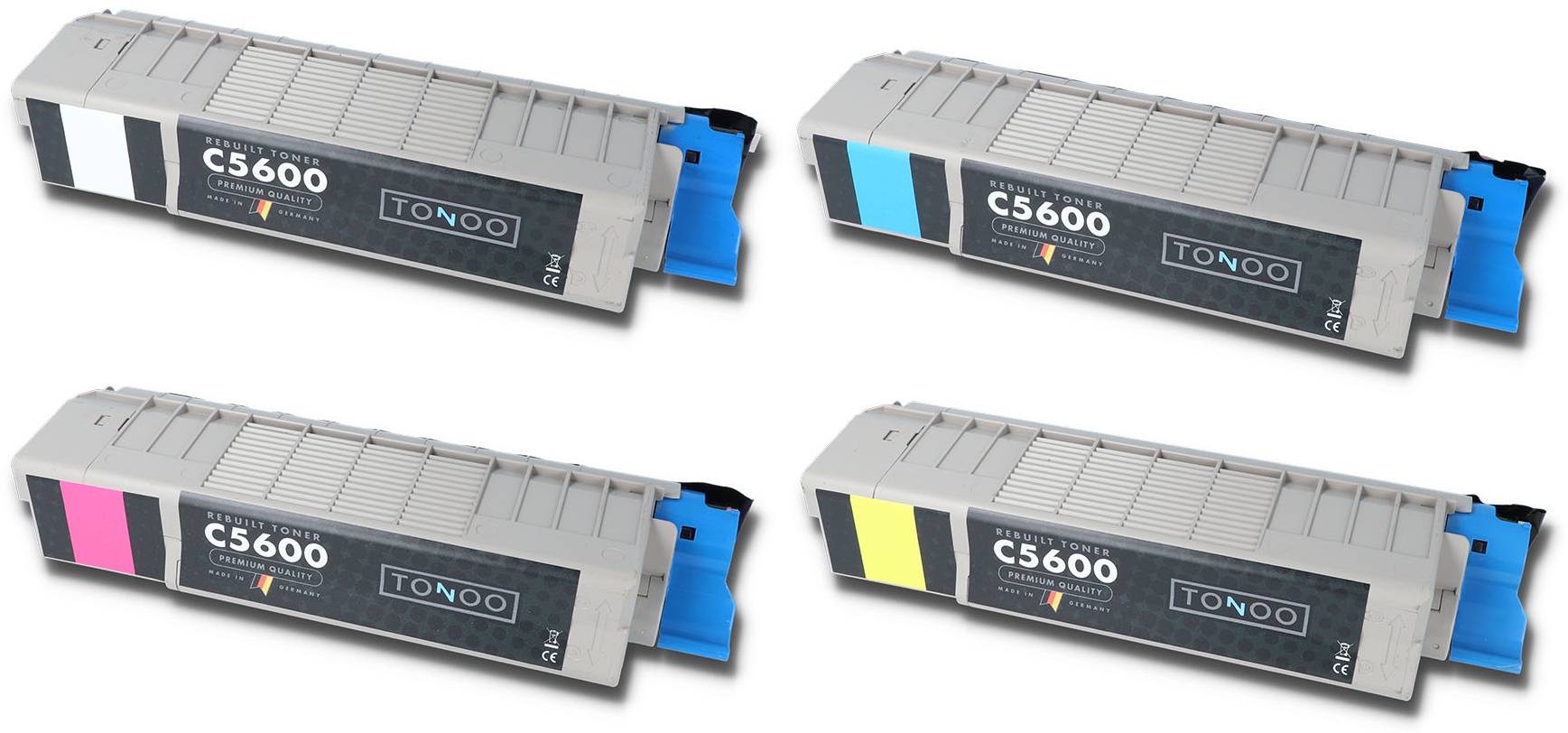 Tonoo® Toner ersetzt OKI C5600 | C5700 | Spar Set