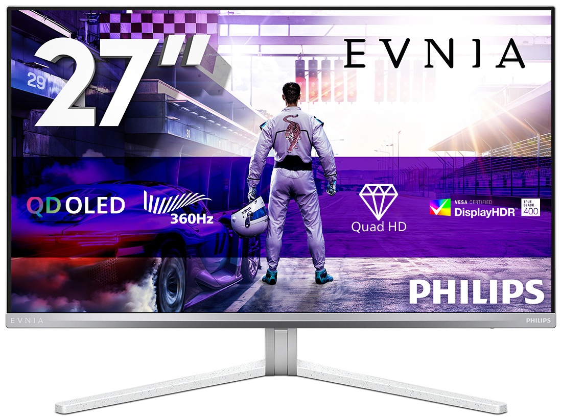 Philips Evnia 8000 | 27M2N8500/00 Monitor 26,5 zoll | 67,3 cm | WQHD | 2560 x 1440 | Weiß