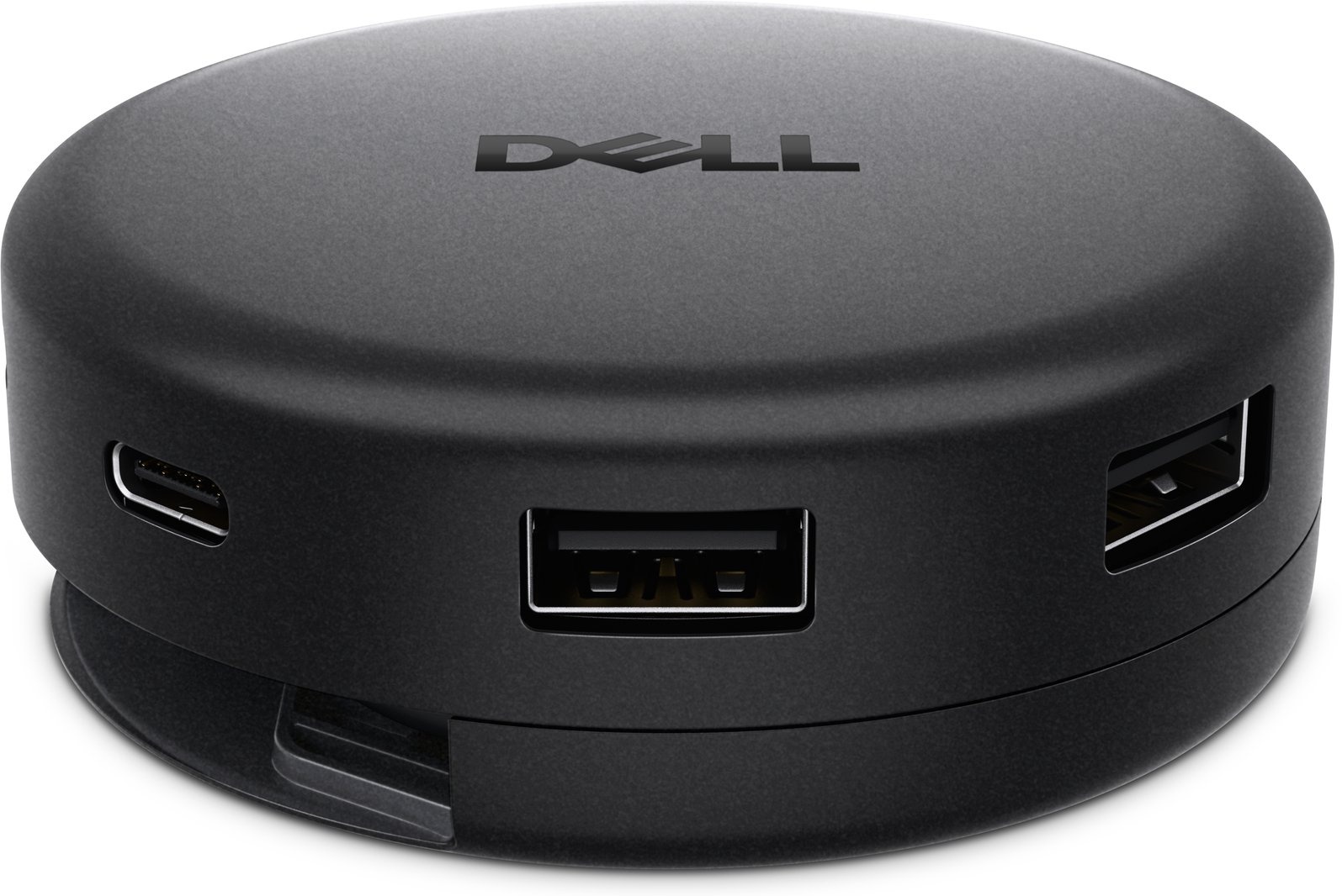 Dell DA326 USB-C-Hub | USB-C | 1 Monitor (DP, HDMI) | lädt Laptop mit 100 W | 2,5-GBit-LAN | 2× USB-A