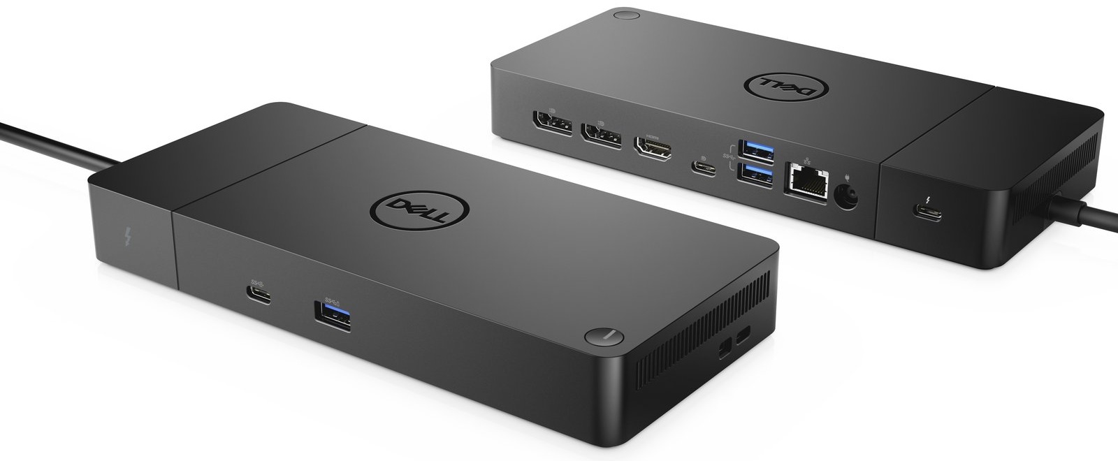Dell WD19TBS 180 W Dockingstation | USB-C | 3 Monitore (2× DP, HDMI) | 180-W-Netzteil | Gigabit-LAN | 5× USB-A