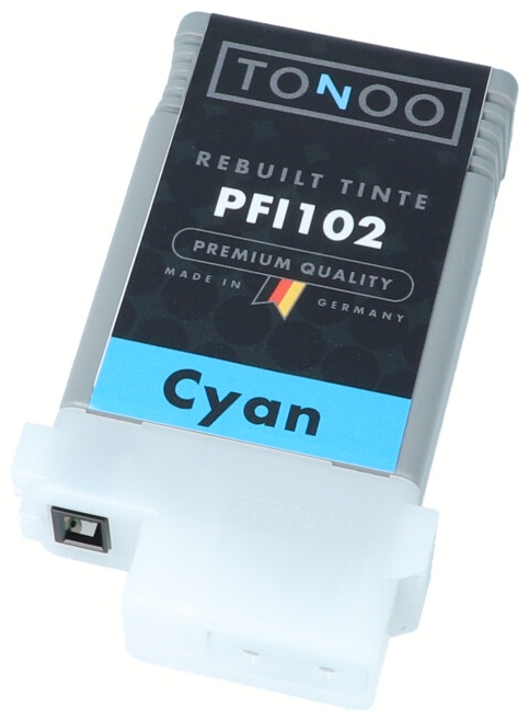 Tonoo® Tinte ersetzt Canon 896B001 | PFI102C Cyan