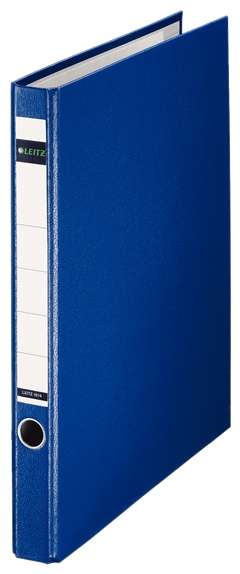 Leitz Ringbuch 1014 | DIN A4 | 2 Ringe | 3,5 cm | Blau